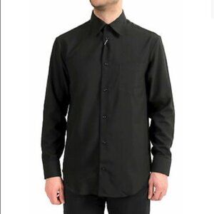 ARMANI COLLEZIONI Sz XXL  100% Cotton Button Front Shirt